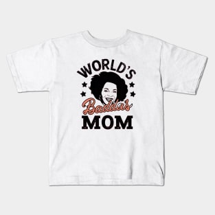 World's Baddas Mom Kids T-Shirt